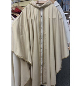 Gamma Chasuble, Ivory (85% Wool, 15% Lurex)