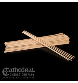 Cathedral Candle Wood Lighting Tapers, Thick 1/8" x 12" (500)
