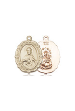 Bliss Scapular Medal - 14kt Gold Filled (7/8" x 5/8")