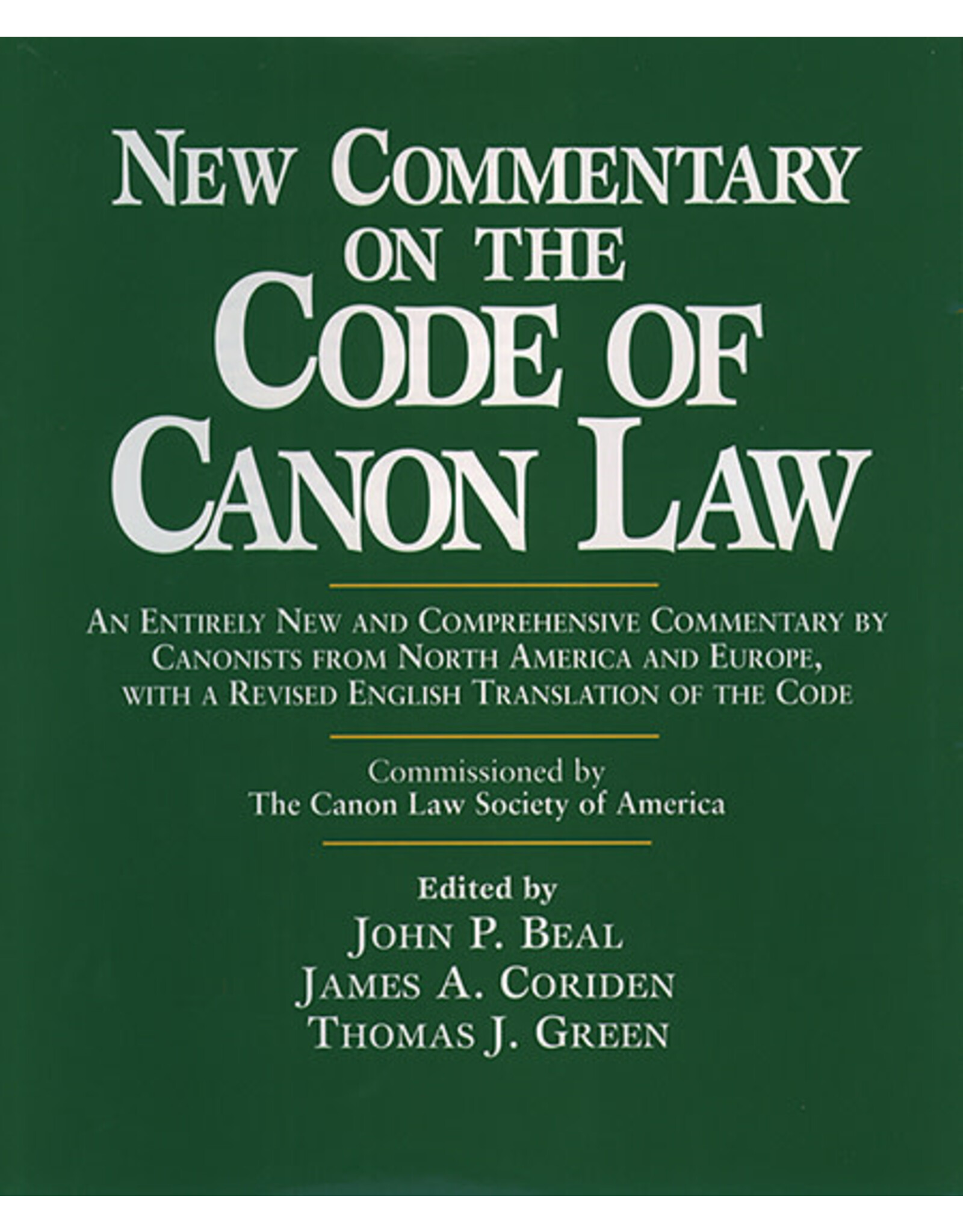 Paulist Press New Commentary on the Code of Canon Law (Hardcover)