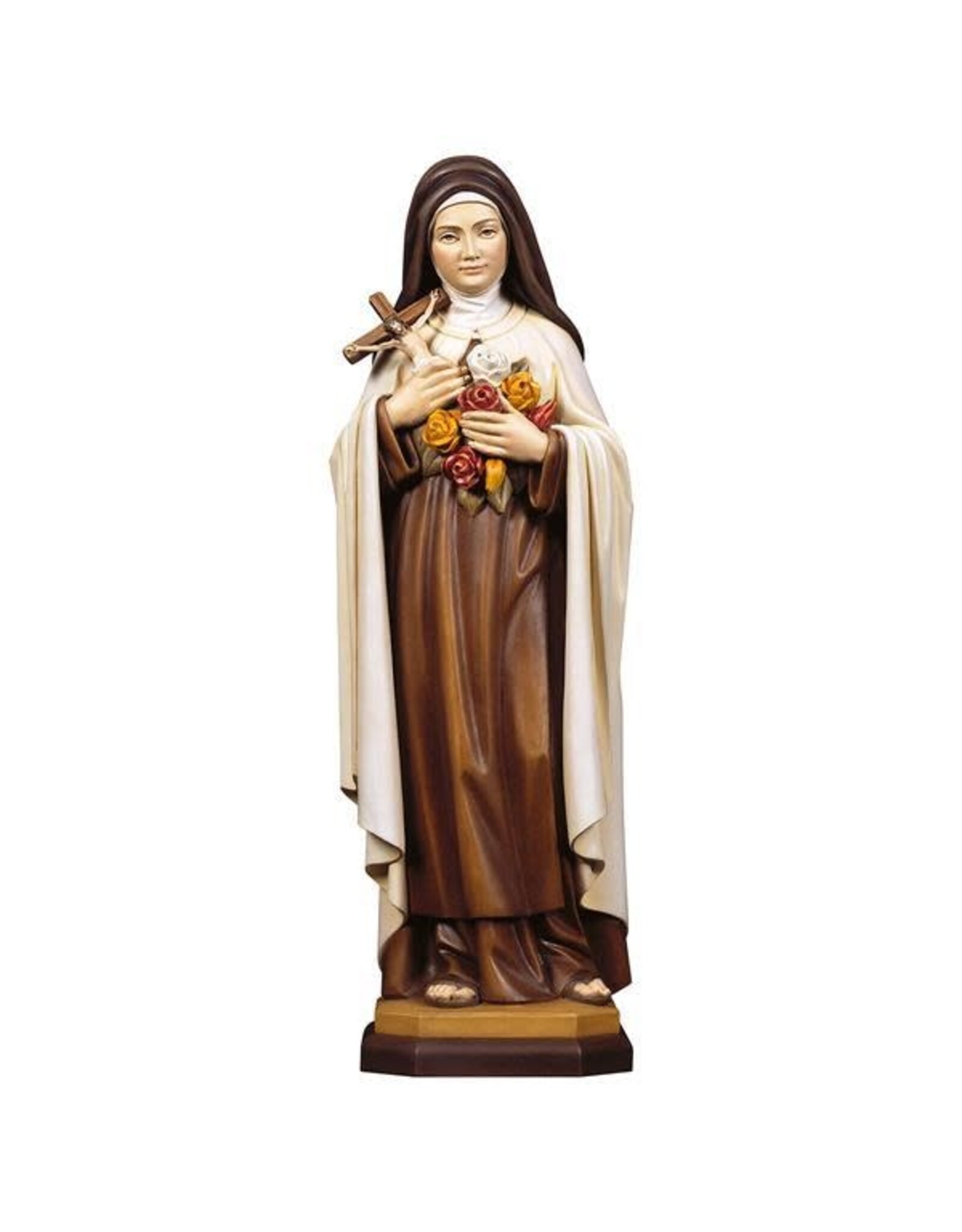 Ulpe Statue - St. Therese of Lisieux, Wood (9")