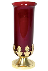 Koleys Sanctuary Lamp, Brass Plated, 4-5/8"H