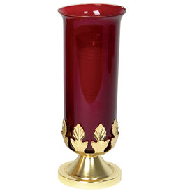 Koleys Sanctuary Lamp, Brass Plated, 4-5/8"H