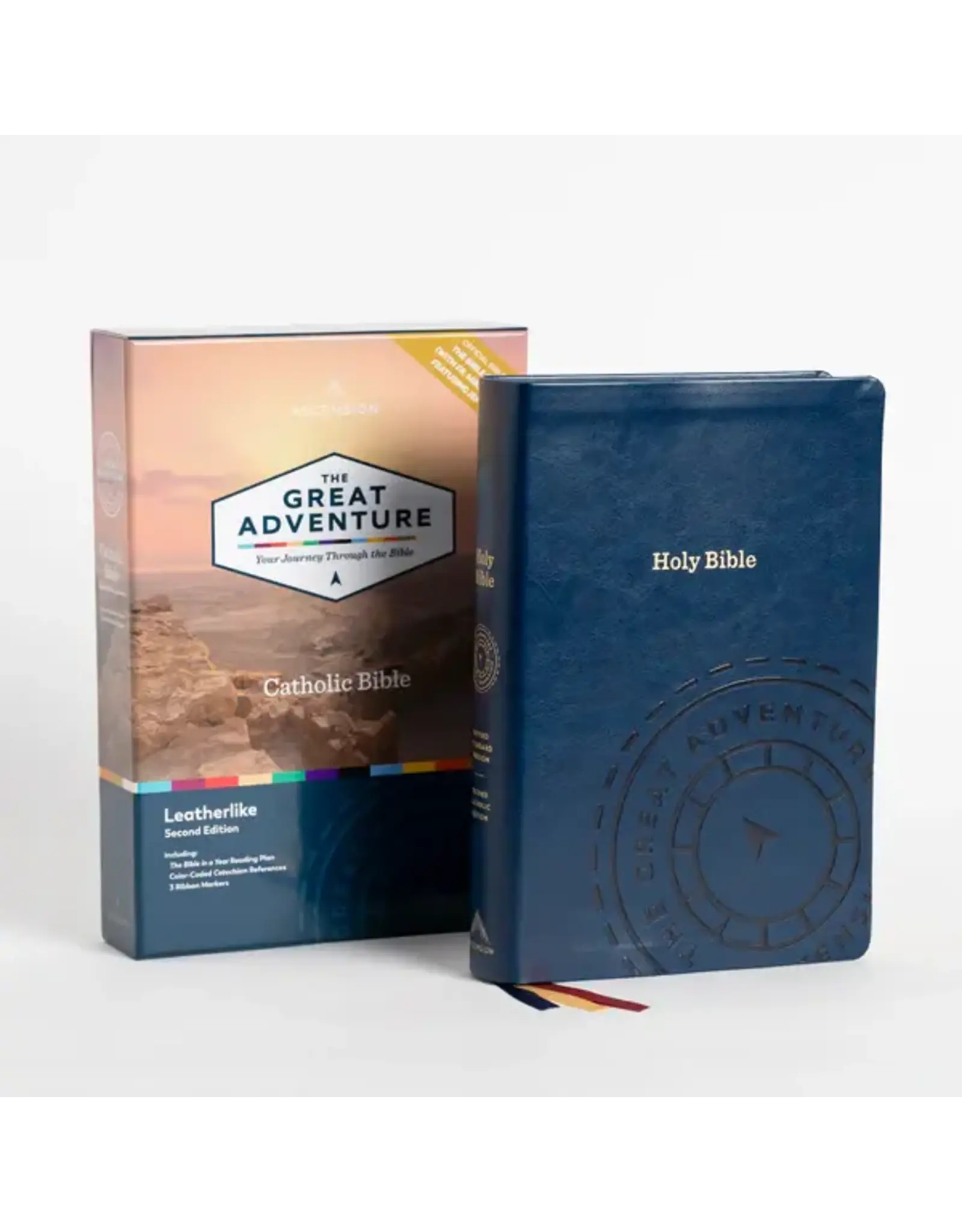 Ascension Press Great Adventure Catholic Bible - Leatherlike (SECOND EDITION)