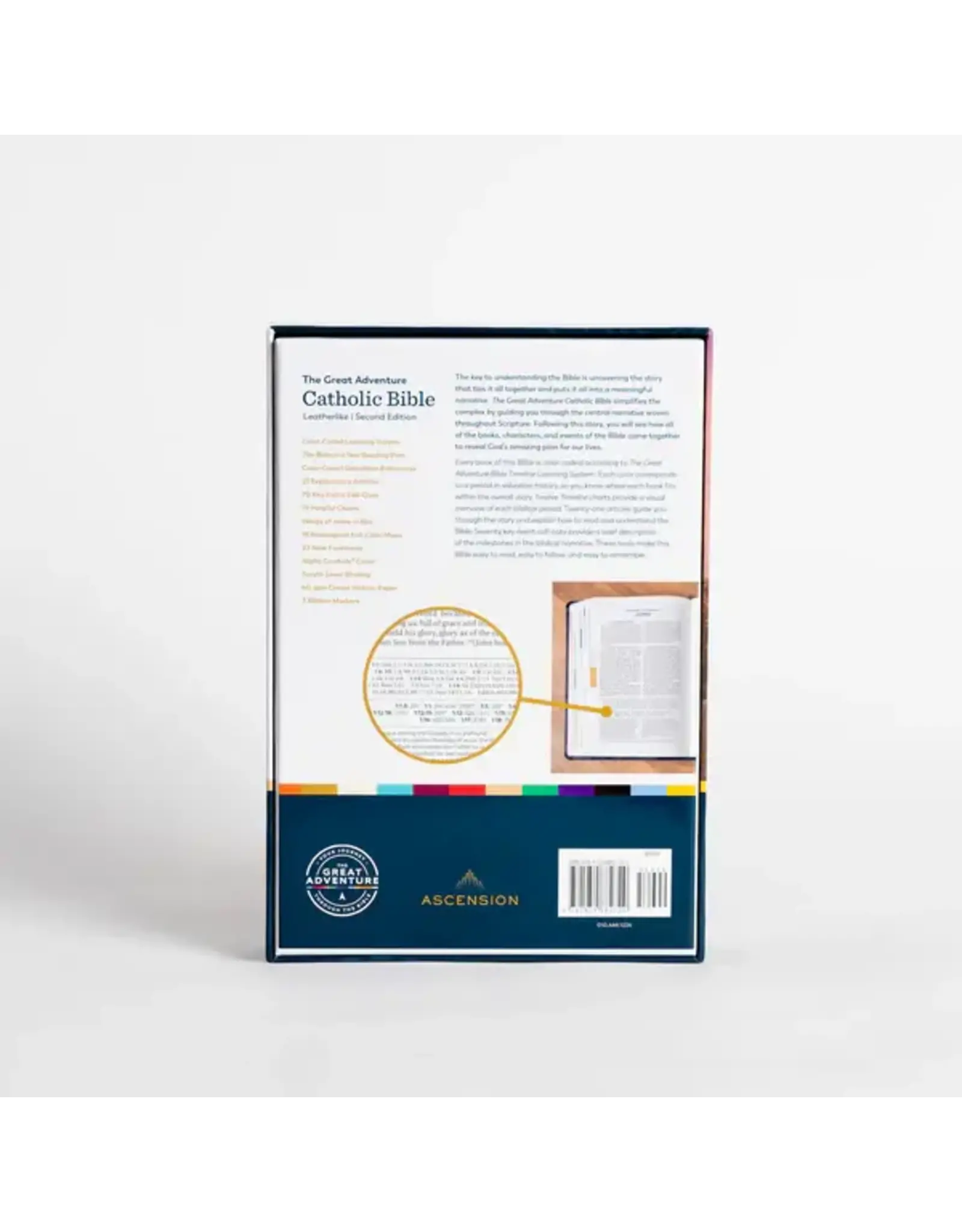 Ascension Press Great Adventure Catholic Bible - Leatherlike (SECOND EDITION)