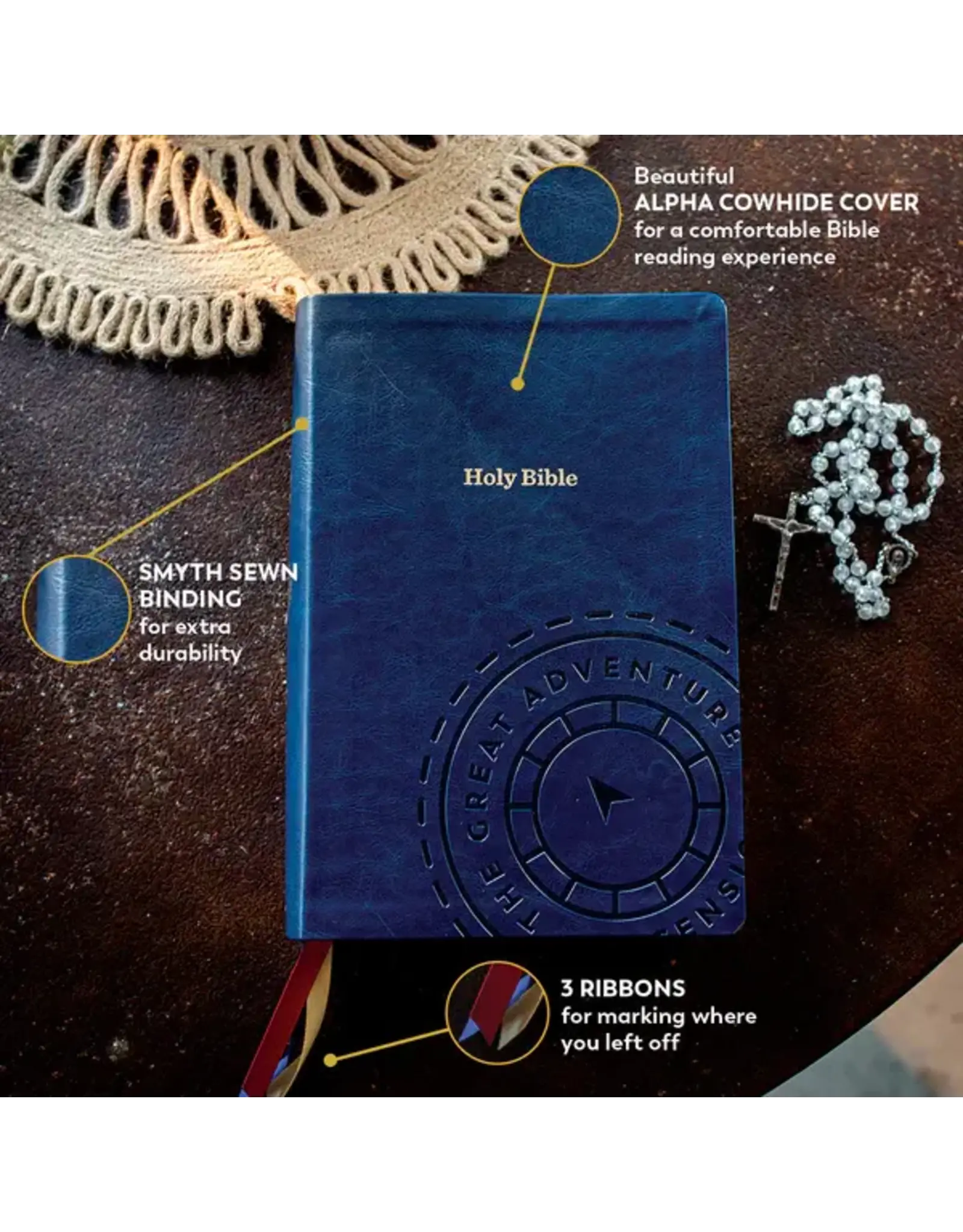 Ascension Press Great Adventure Catholic Bible - Large Print (SECOND EDITION)