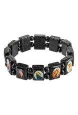Hirten Bracelet - Saints - Black
