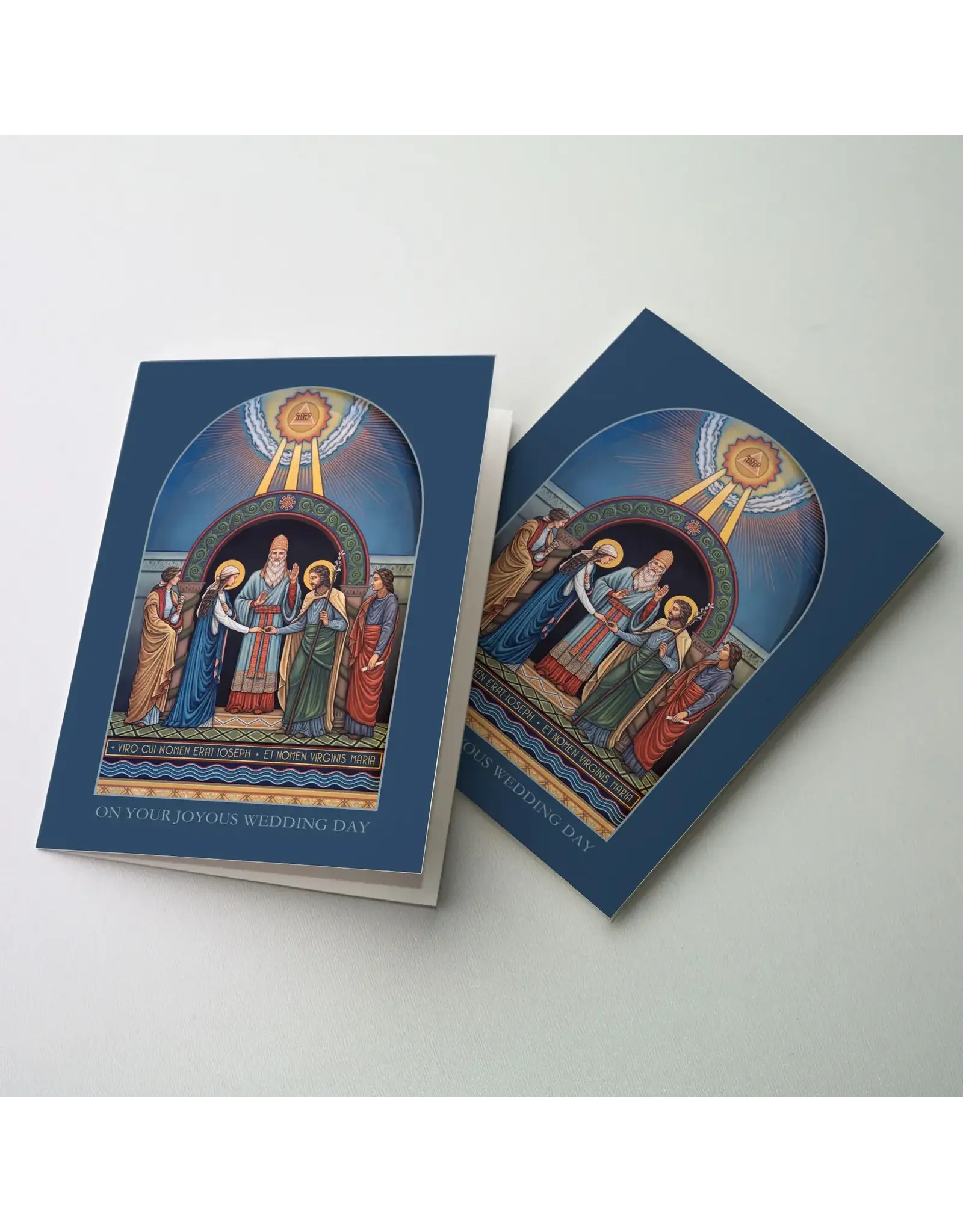 Altar + Home Greeting Card - On Your Joyous Wedding Day