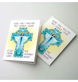 Altar + Home Greeting Card - Easter, God Has Raised His Only Son