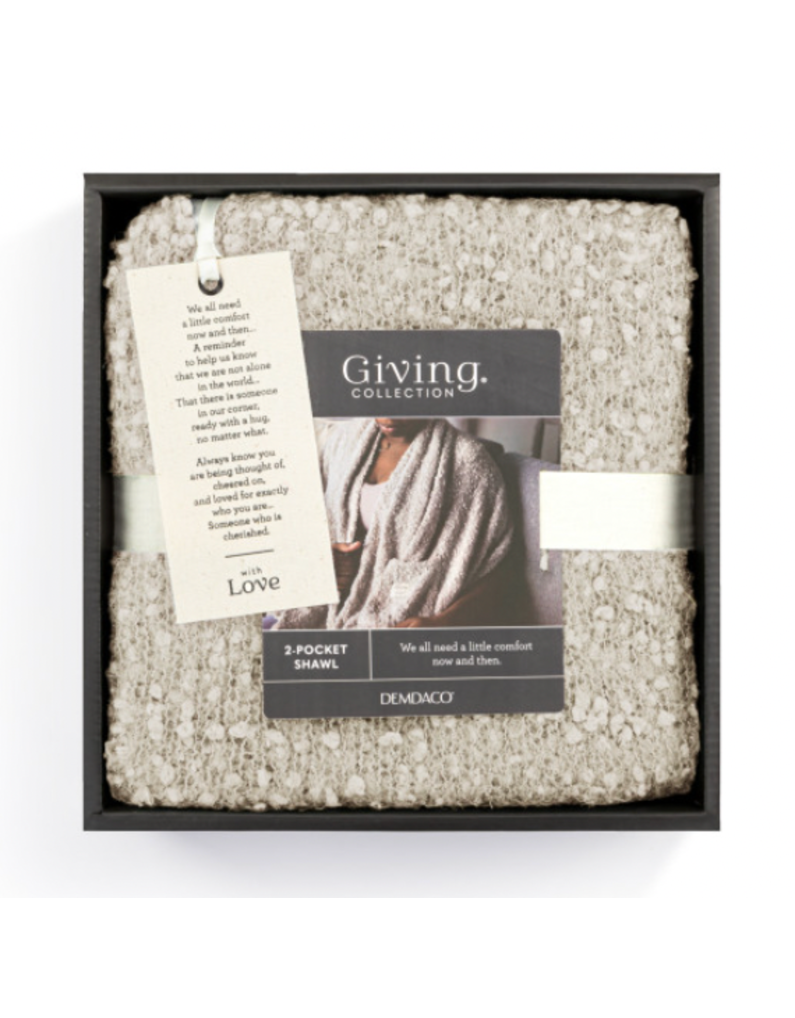 Giving Apparel Cream Giving Shawl