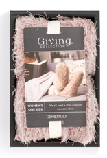 Giving Apparel Pink Giving Socks