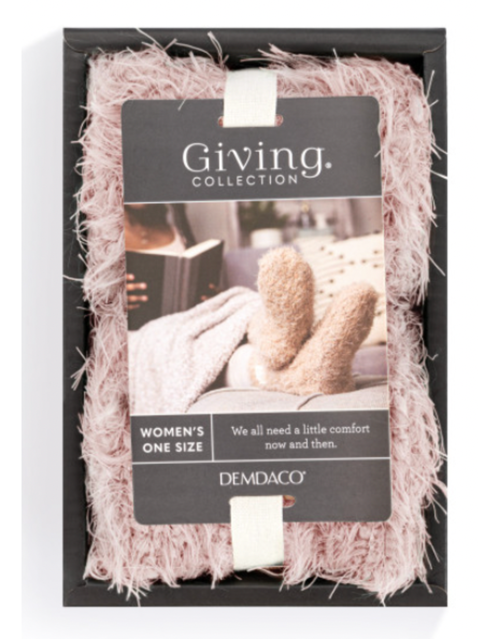 Giving Apparel Pink Giving Socks