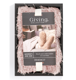 Giving Apparel Pink Giving Socks