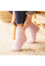 Giving Apparel Pink Giving Socks