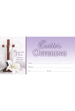 Hermitage Art Offering Envelopes - Easter (Because I Live) (100)