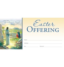 Hermitage Art Offering Envelopes - Easter (I Know My Redeemer Lives) (100)