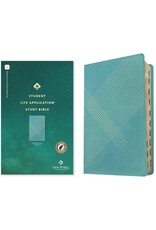 Tyndale NLT Student Life Application Study Bible, Leatherlike, Teal, Indexed, Red Letter