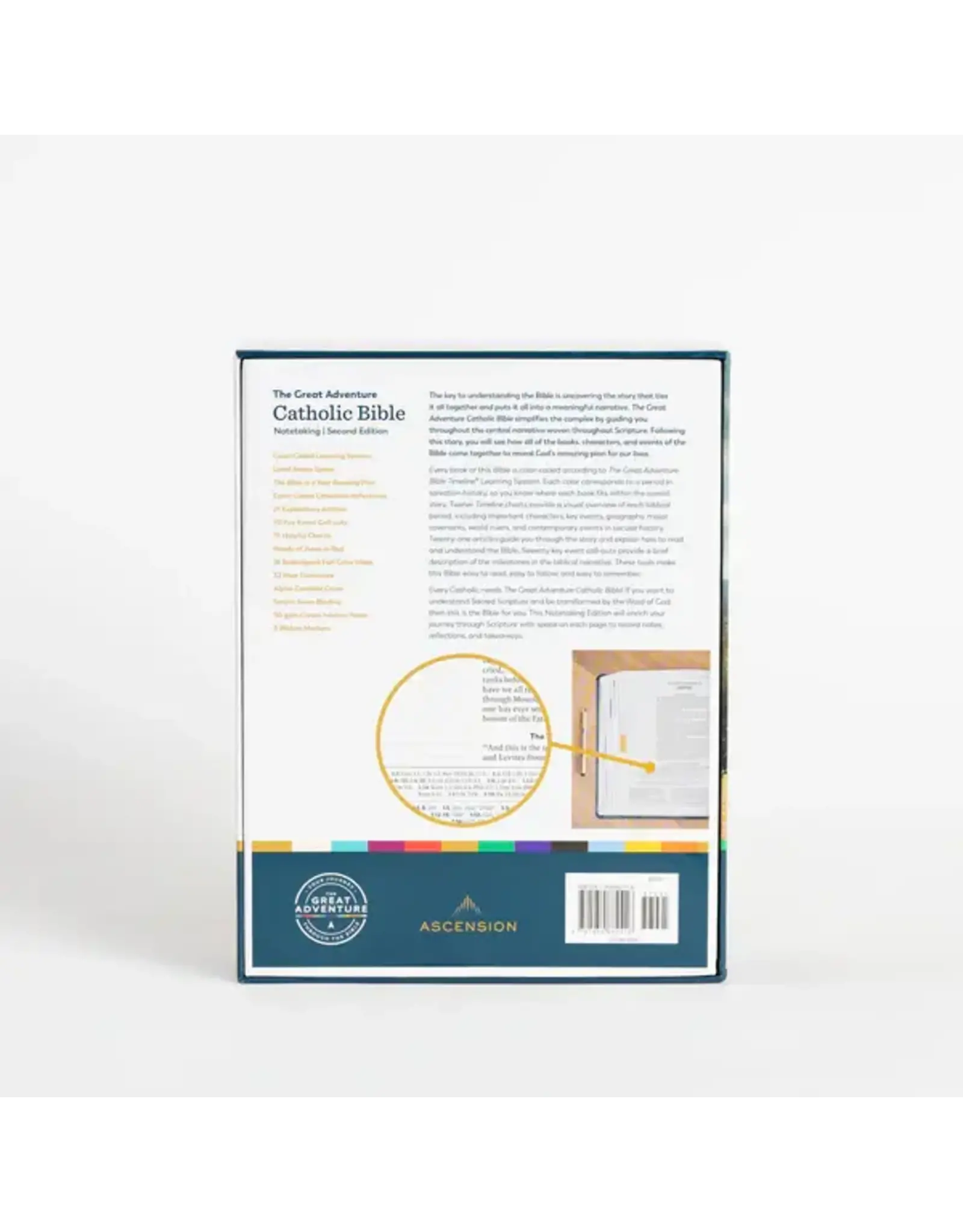 Ascension Press Great Adventure Catholic Bible - Notetaking (SECOND EDITION)