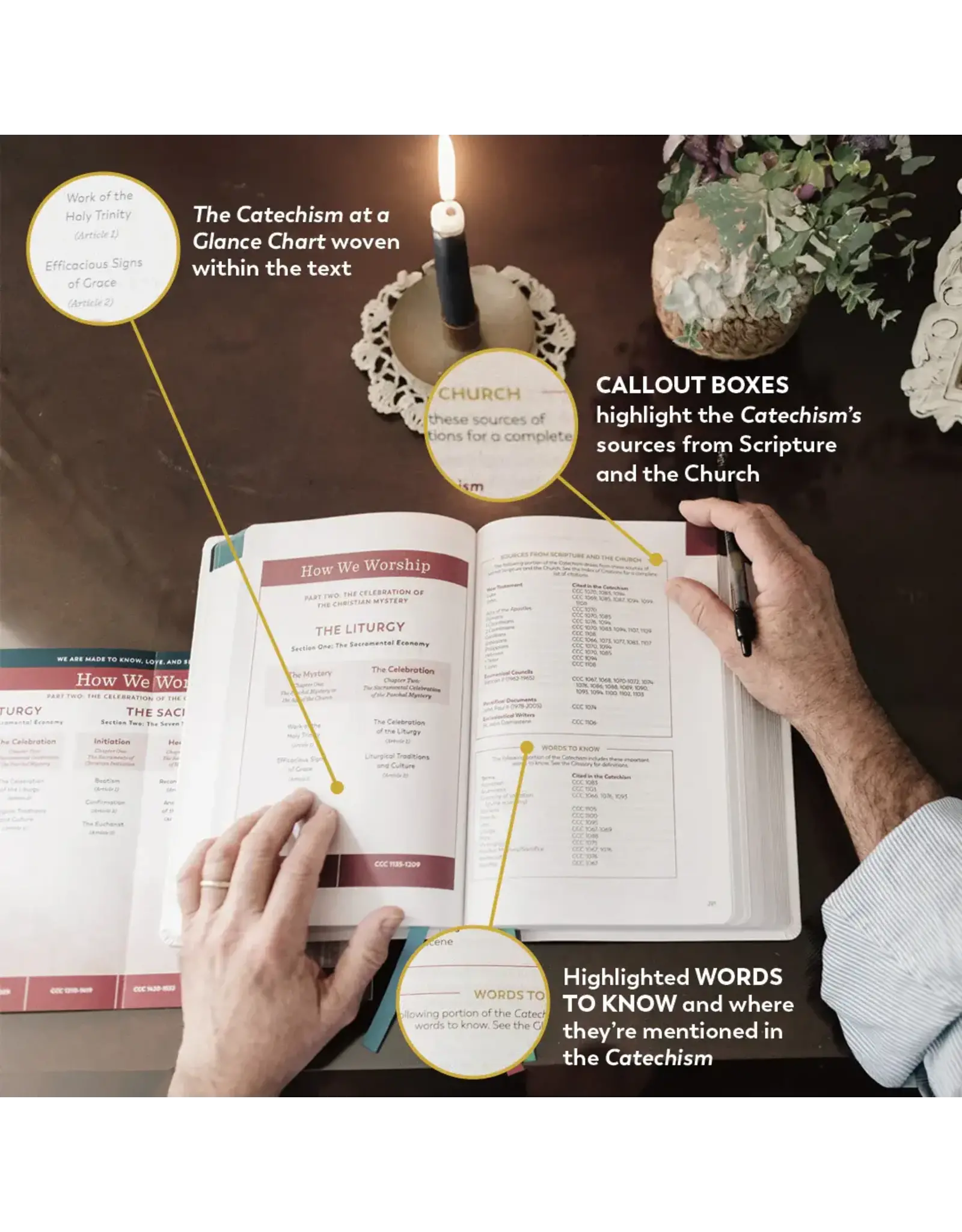 Ascension Press Catechism of the Catholic Church, Large Print (Ascension Press)