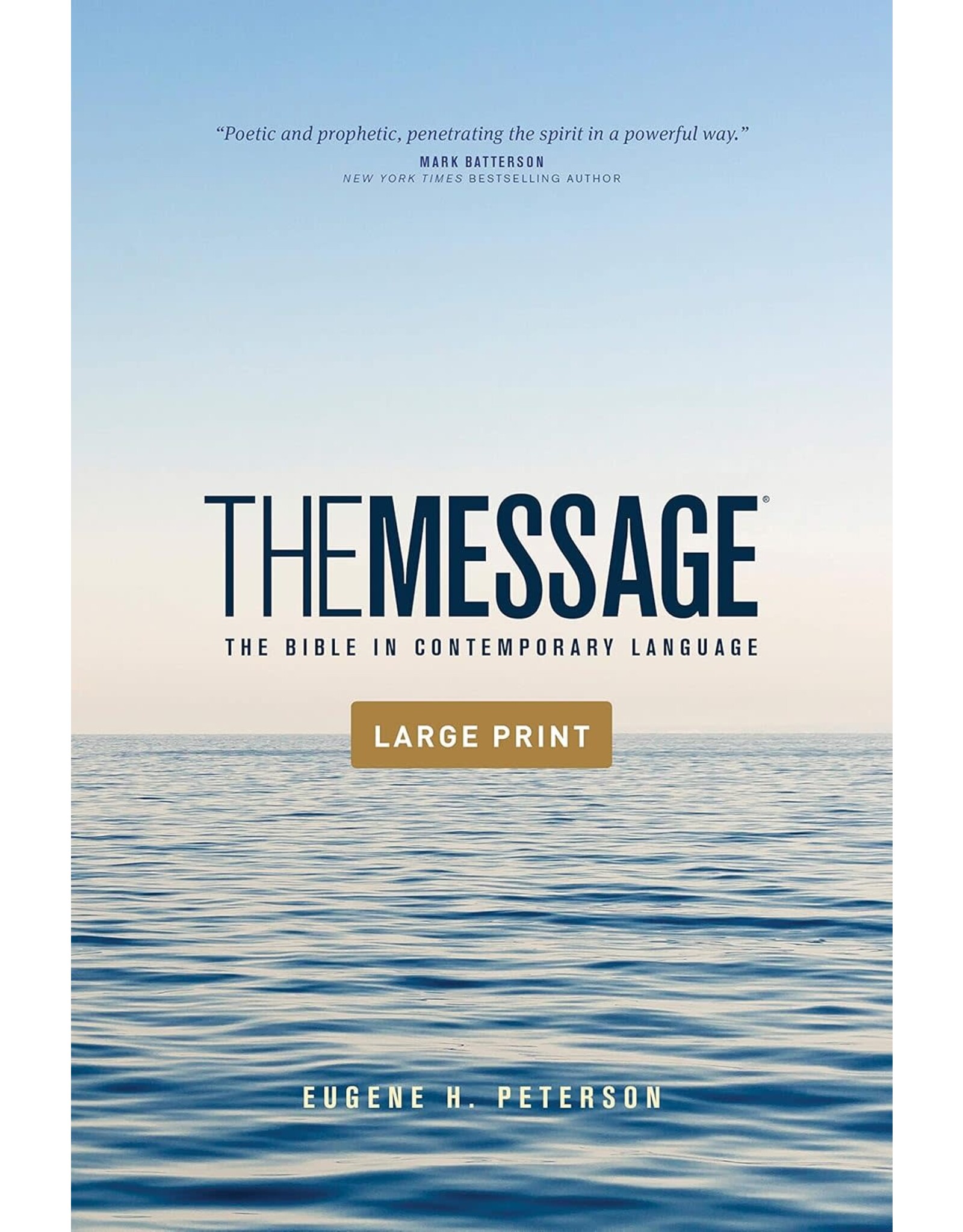 NavPress Message Outreach Bible, Large Print, Paperback
