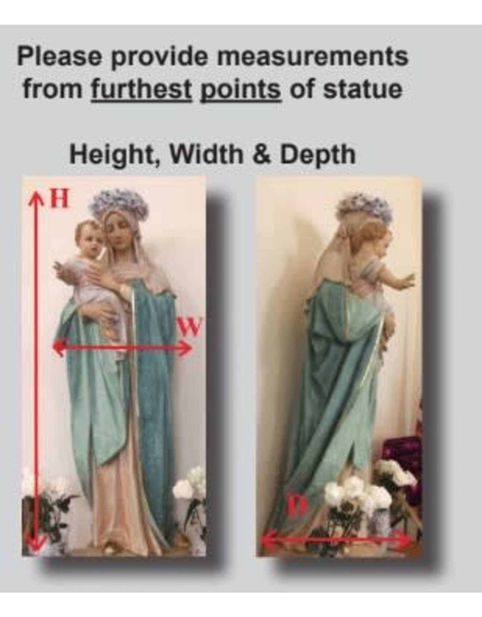 Gaiser (Beau Veste) Statue Veil