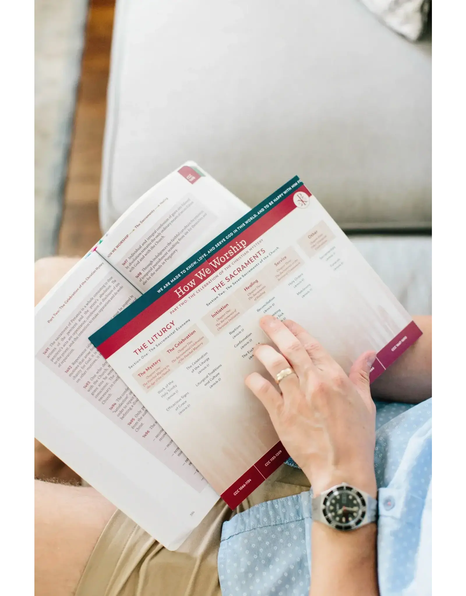 Ascension Press Catechism of the Catholic Church, Large Print (Ascension Press)