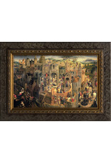 Nelson Art Scenes from The Passion of Christ Dark Ornate Framed Art Picture 10x16