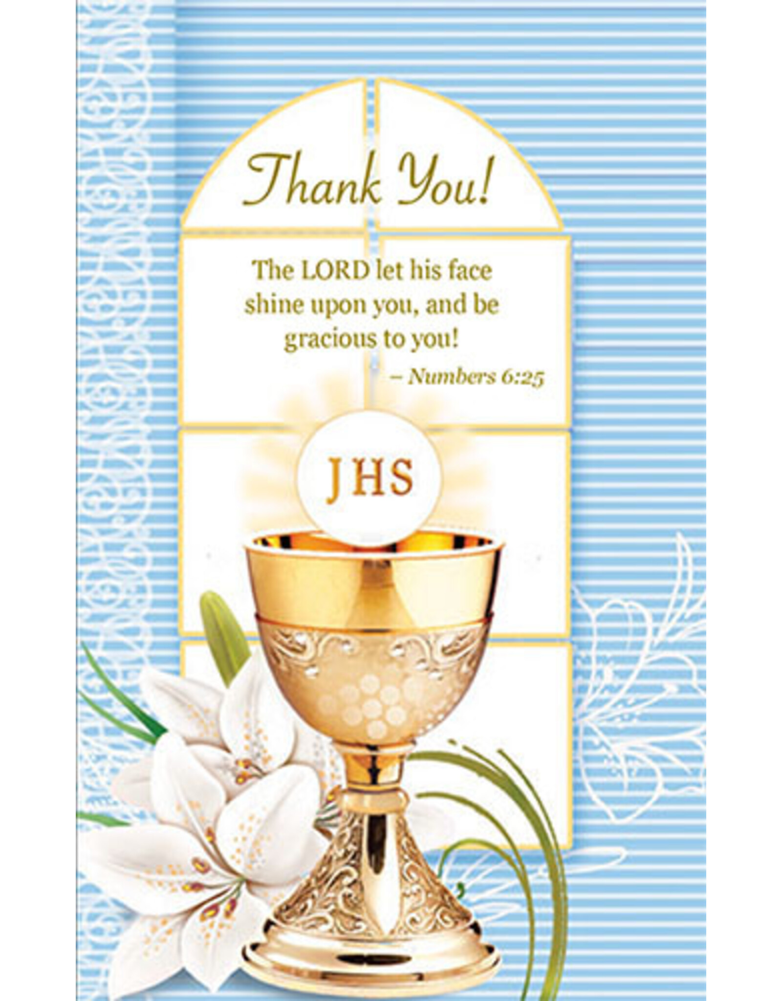 Greetings of Faith Cards (Pack of 8) - Thank You, First Communion or Other