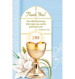 Greetings of Faith Cards (Pack of 8) - Thank You, First Communion or Other