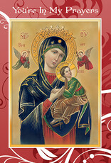 Greetings of Faith Card - Our Lady of Perpetual Help (You're in my Prayers)