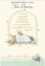 Greetings of Faith Card - Deacon Ordination, Blessings