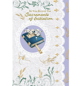 Greetings of Faith Card - OCIA (RCIA), Sacraments