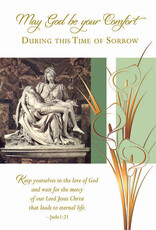 Greetings of Faith Card - Sympathy, May God be your Comfort