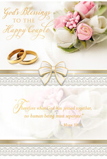 Greetings of Faith Card - Wedding, Joined Together