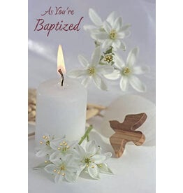 Greetings of Faith Card - Baptism (All Ages/Adult), Candle