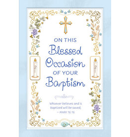 Greetings of Faith Card - Baptism (Adult / All Ages), Blessed Occasion