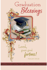 Greetings of Faith Card - Graduation, Grand Good Fortune