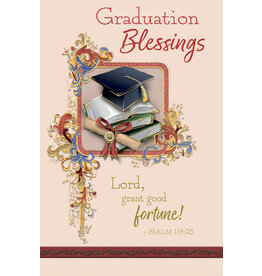 Greetings of Faith Card - Graduation, Grand Good Fortune