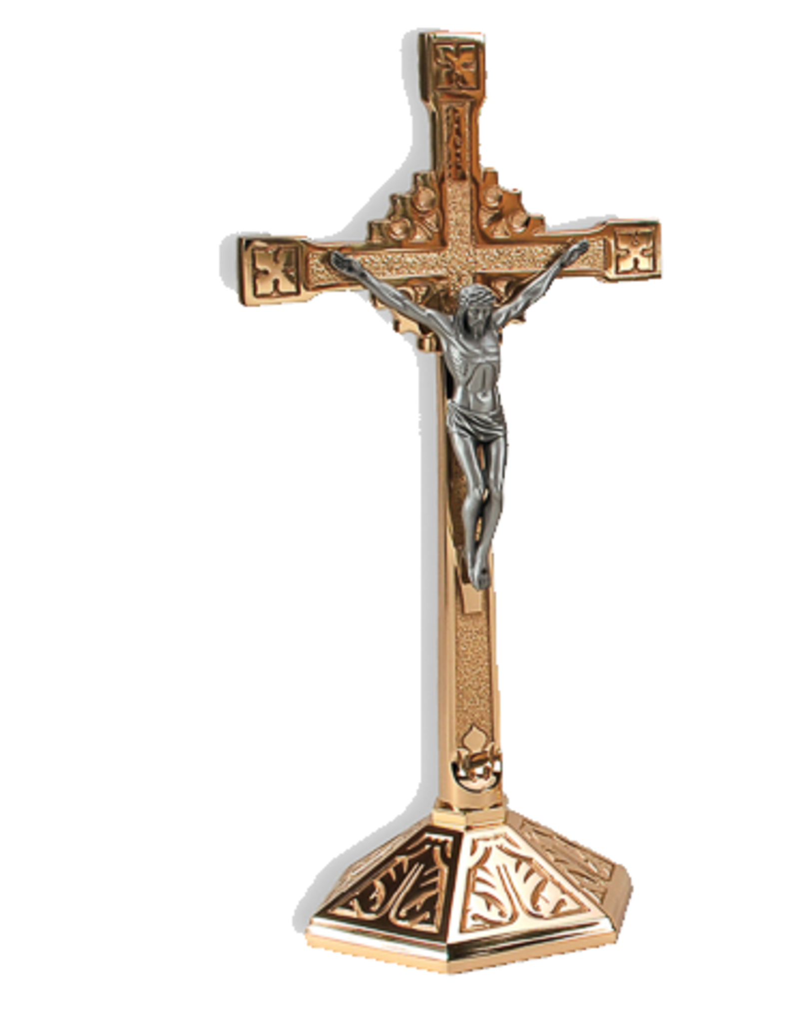 Regal Altar Crucifix 18" Height, High Polish Finish