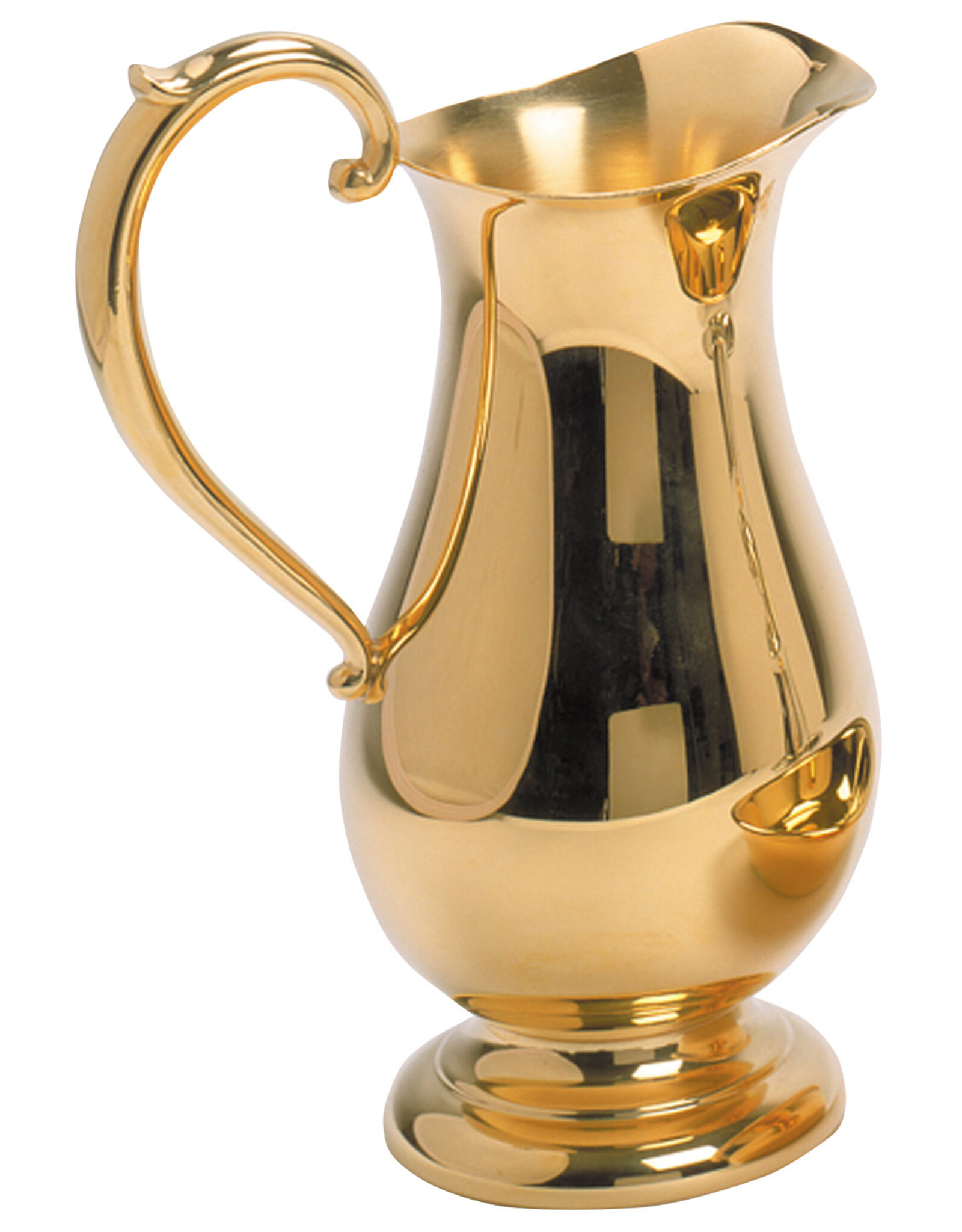 Koleys Flagon (Pitcher) - 24kt Gold Plated Pewter (8", 22oz)