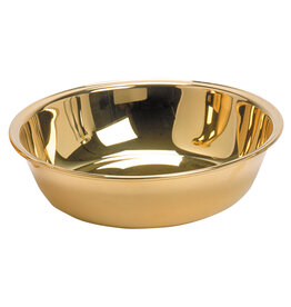 Koleys Basin (Bowl) - 24k Gold Plated Pewter (1-7/8" x 8")