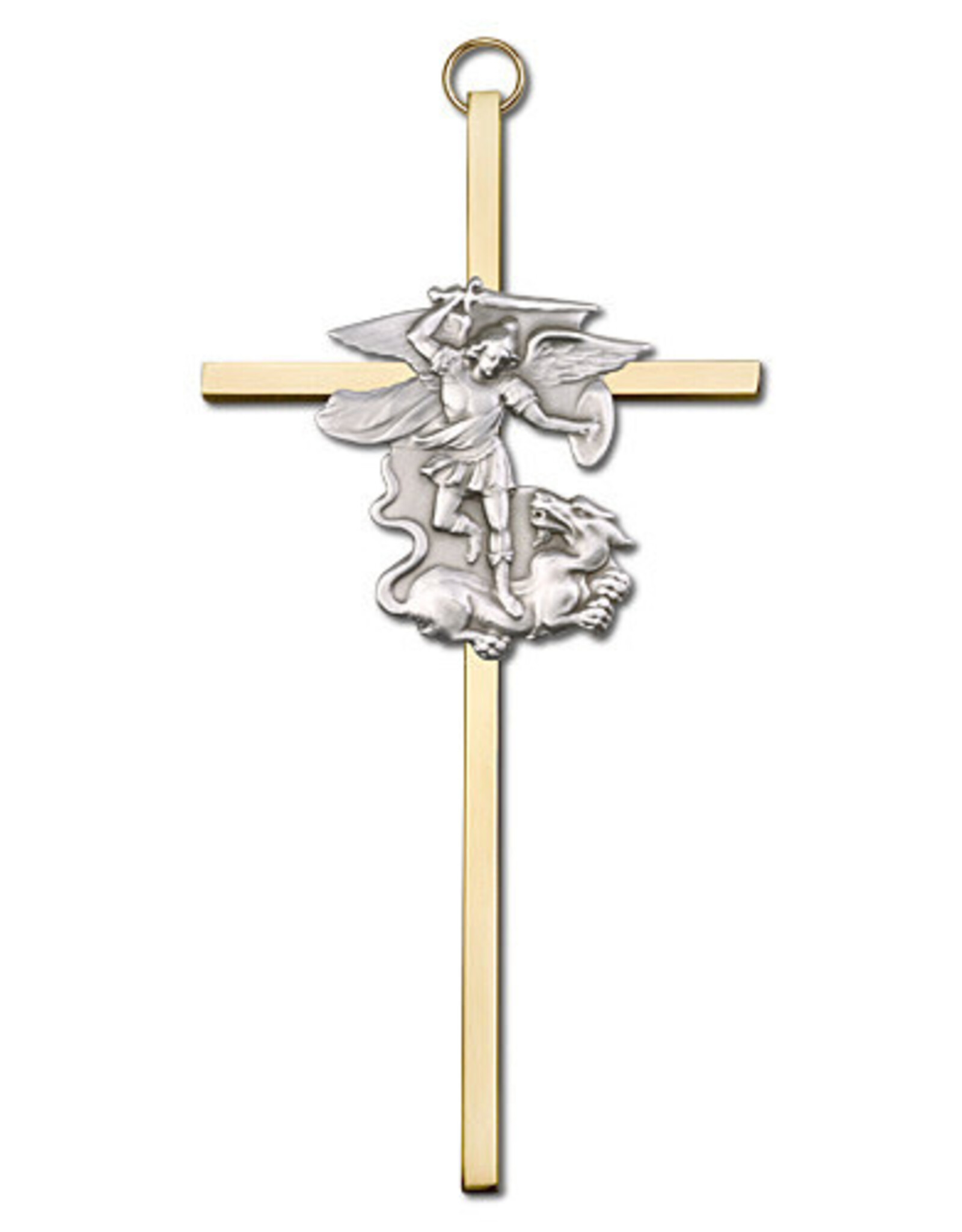 Bliss St. Michael Wall Cross (6")