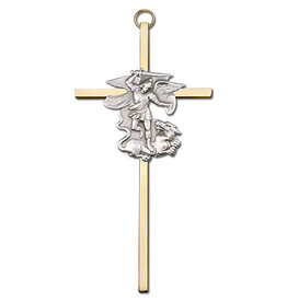Bliss St. Michael Wall Cross (6")
