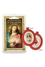 Hirten Sacred Heart Badge in Packaging