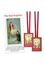 Hirten Scapular - Red