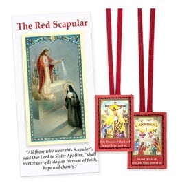 Hirten Scapular - Red