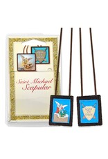 Hirten Scapular - Brown, St. Michael