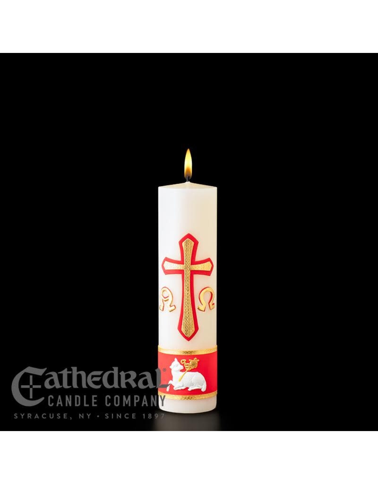 Cathedral Candle 51% Beeswax Devotional Candle (Cirio) 2.5x9.5
