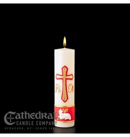 Cathedral Candle 51% Beeswax Devotional Candle (Cirio) 2.5x9.5