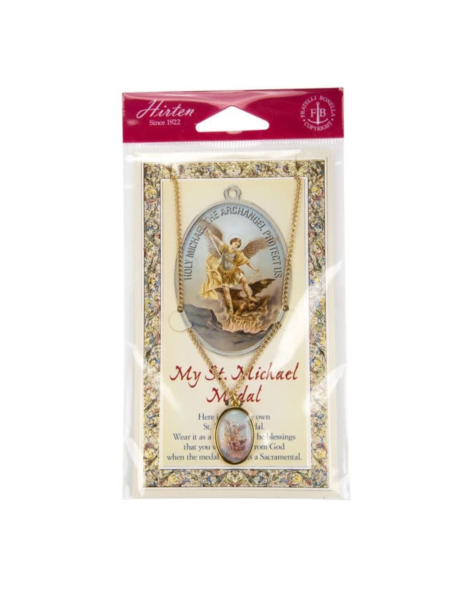 Hirten Pewter Necklace with Epoxied Color Medal -